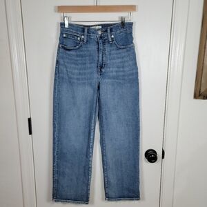 Madewell Slim Wide Leg Crop Jeans Size 25